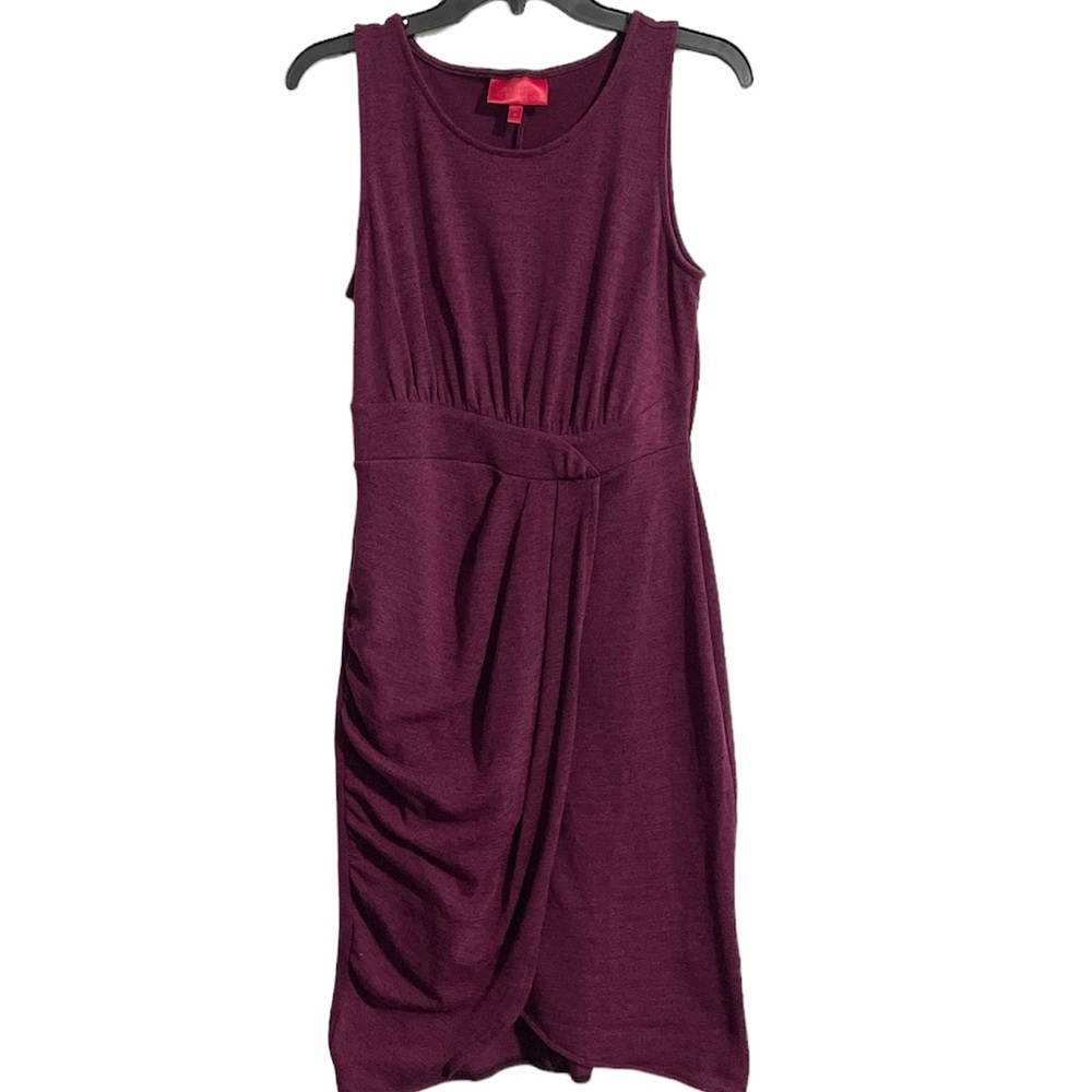 Jennifer Lopez Purple Sleeveless Bodycon Dress